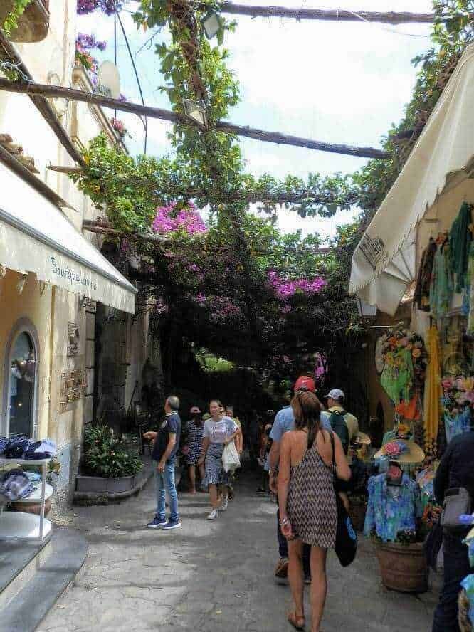 Positano, stradine del borgo