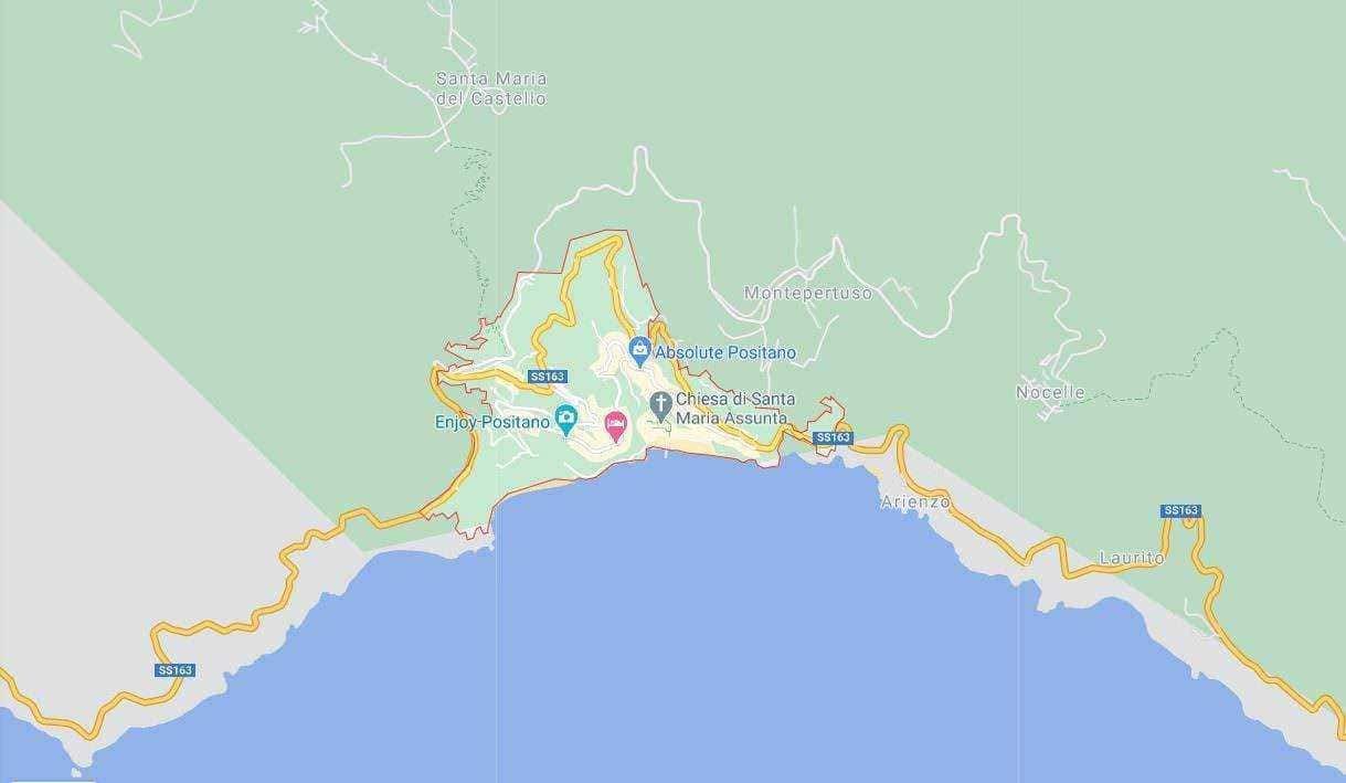 Cosa visitare a Positano in un giorno: Dove si trova Positano