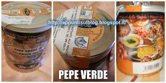 Pepe verde in salamoia