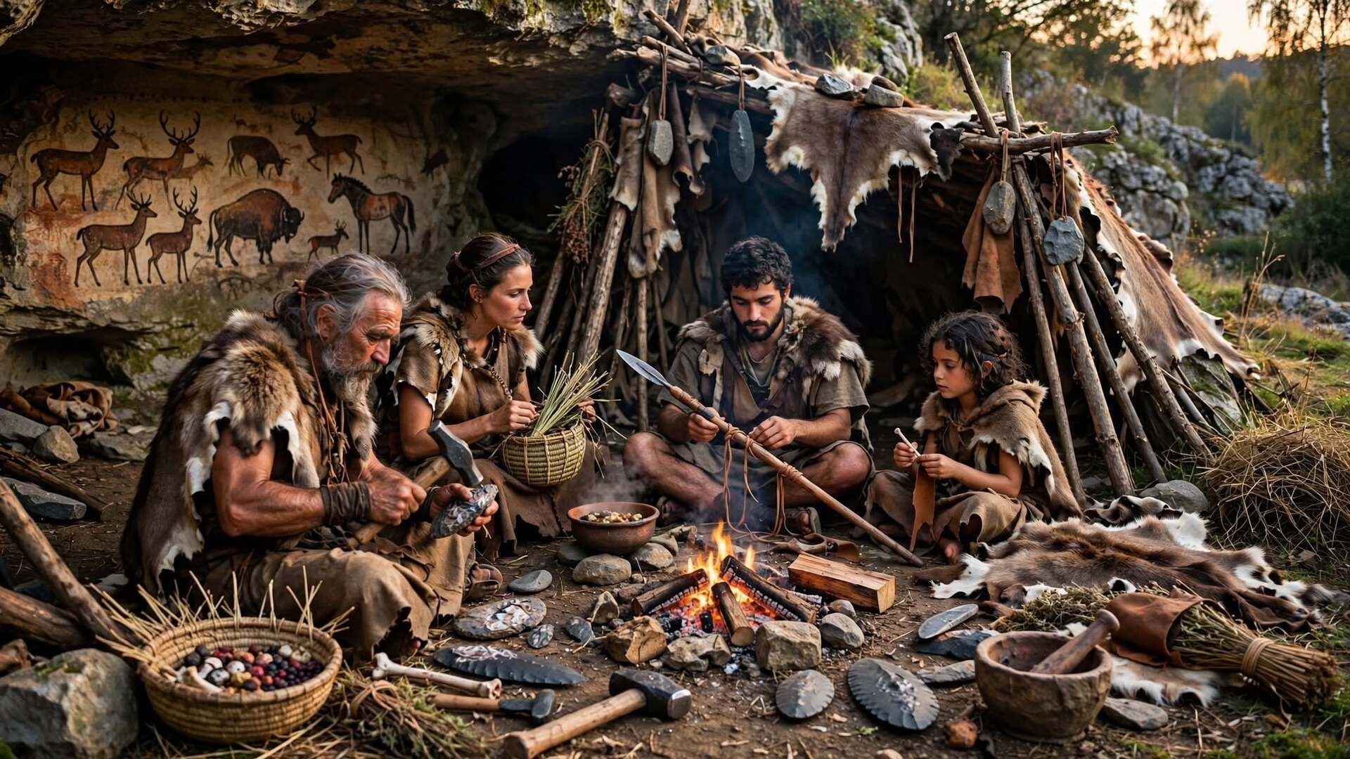 Vita quotidiana nell'età della pietra: 7 fatti incredibili