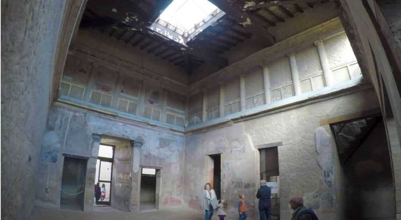 Ercolano: come arrivare e visita alle 15 antiche rovine romane del 79 dC 15 Ercolano antica pianta della città con insule storiche e edifici archeologici, rappresentazione dettagliata del piano urbano dell'antica città romana.