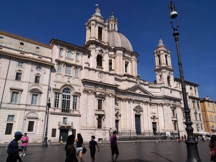 Sant'Agnese in Agone in stile barocco a Roma