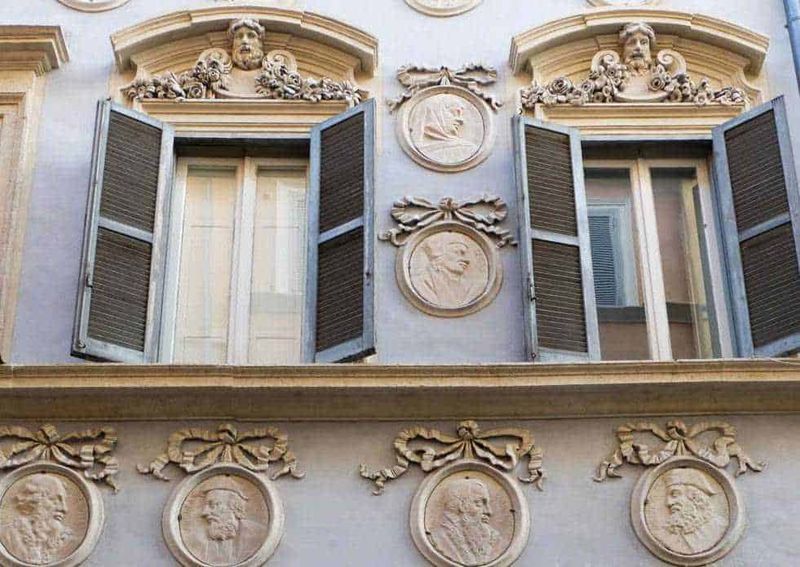 Via del Governo Vecchio a Roma negozi vintage (2026) 4 Casa di Bartolomeo de' Dossi