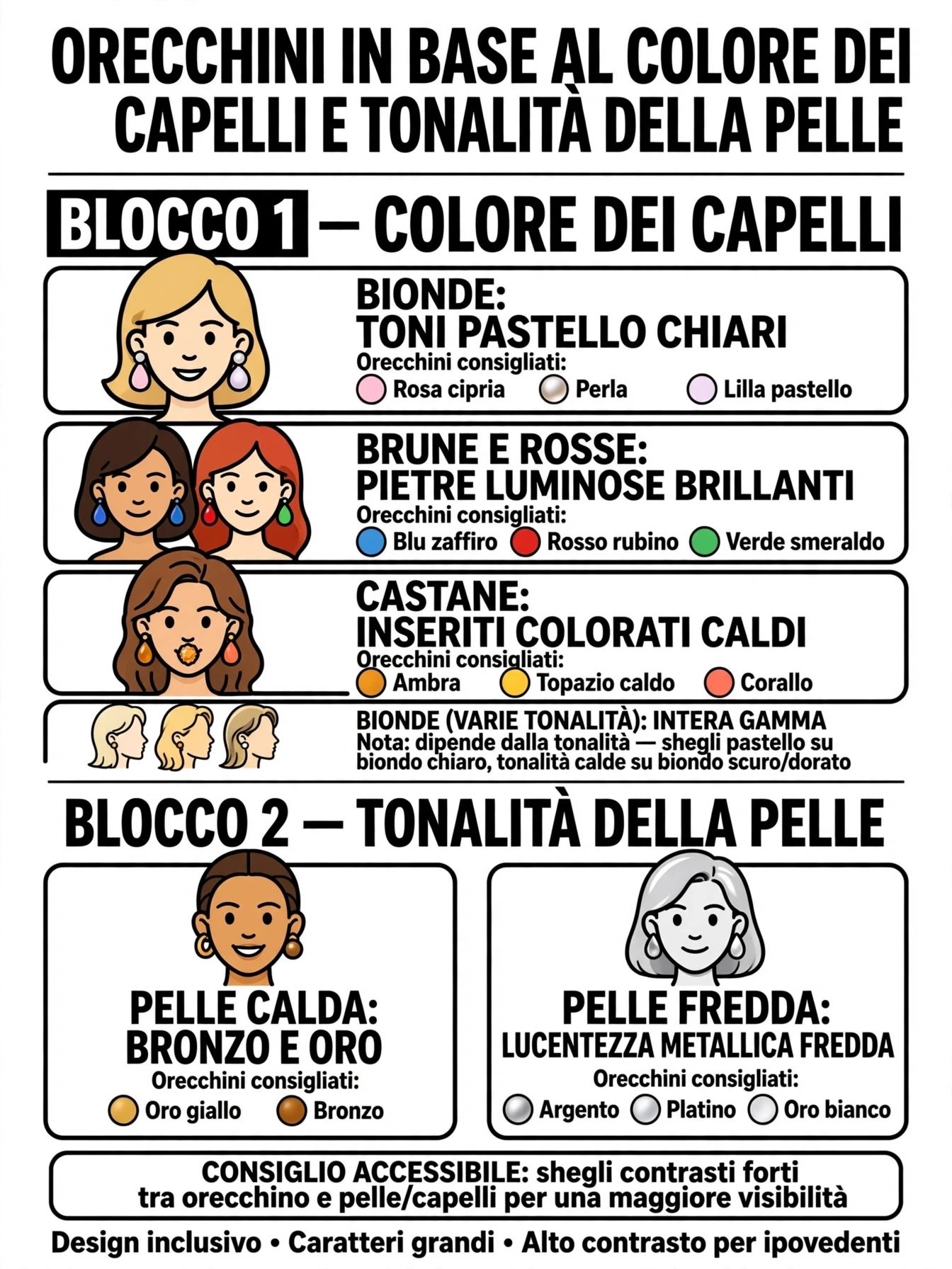 Come scegliere gli orecchini giusti: 5 regole per valorizzare il viso