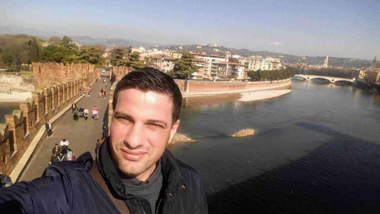 Vista sul fiume a Verona