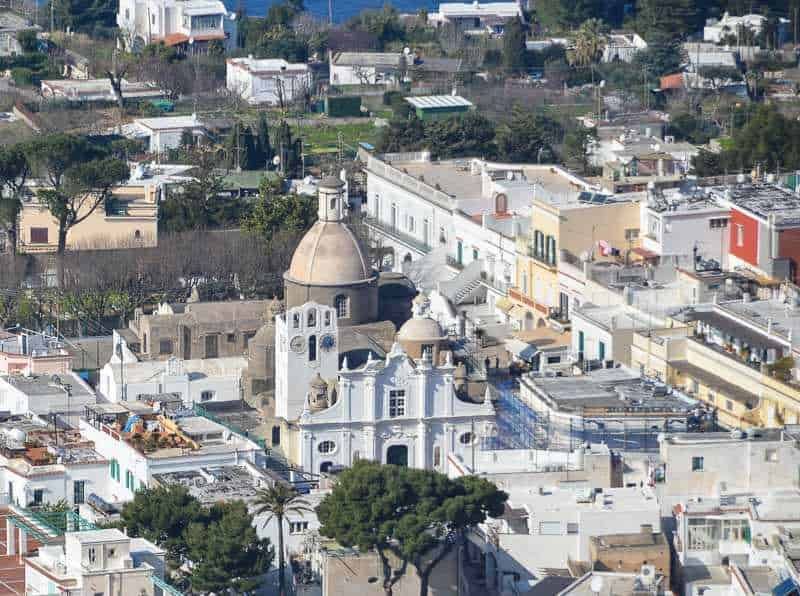Chiesa di Santa Sofia, la chiesa parrocchiale di Anacapri.