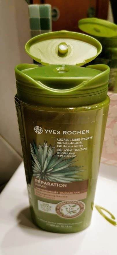 Come utilizzare lo shampoo per capelli secchi, shampoo crema Yves Rocher