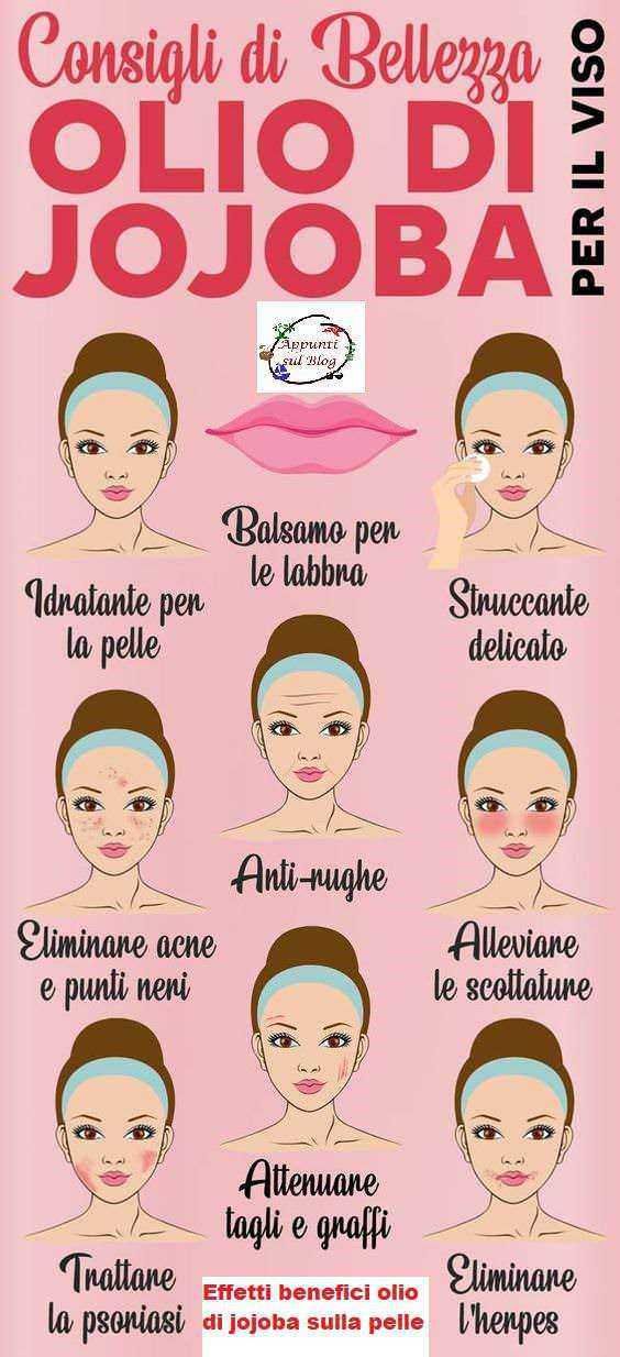 Olio di Jojoba per il viso: benefici e consigli di bellezza naturali con olio di jojoba per pelle, labbra, anti-ride, acne e scottature, trattamento naturale per una beauty routine efficace.