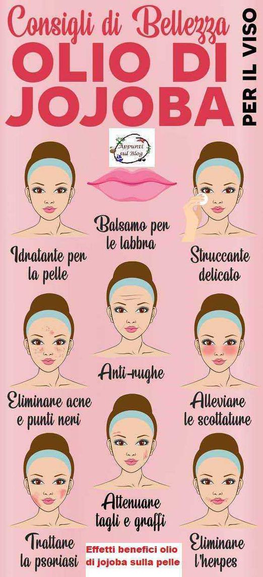 Effetti benefici olio di jojoba sulla pelle 2 Olio di Jojoba per il viso: benefici e consigli di bellezza naturali con olio di jojoba per pelle, labbra, anti-ride, acne e scottature, trattamento naturale per una beauty routine efficace.