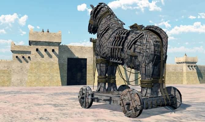 Il trucco del Cavallo di Troia tra storia e leggenda