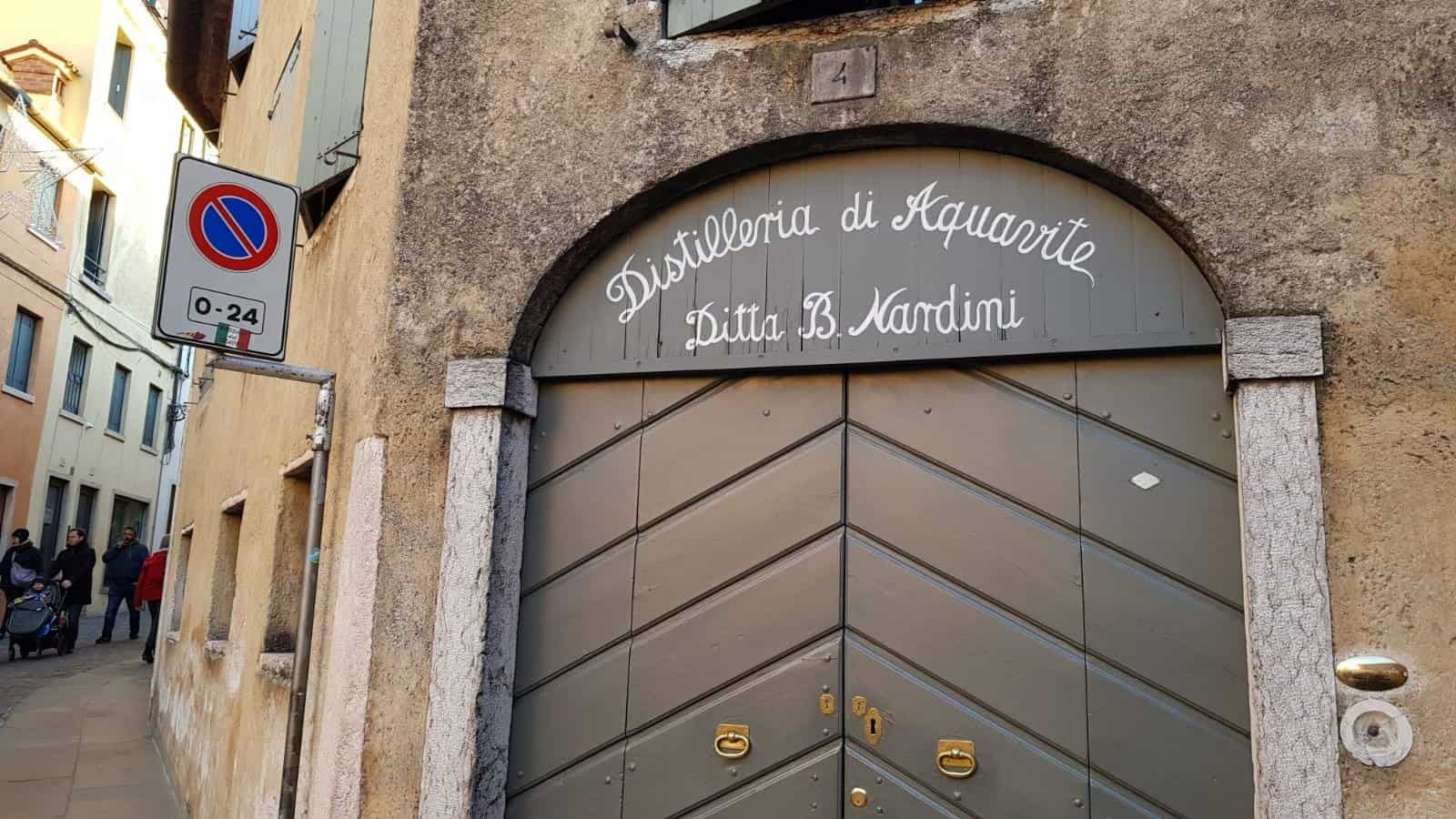 Distilleria di Aquarite Ditta B. Nardini' a Bassano del Grappa, Italia