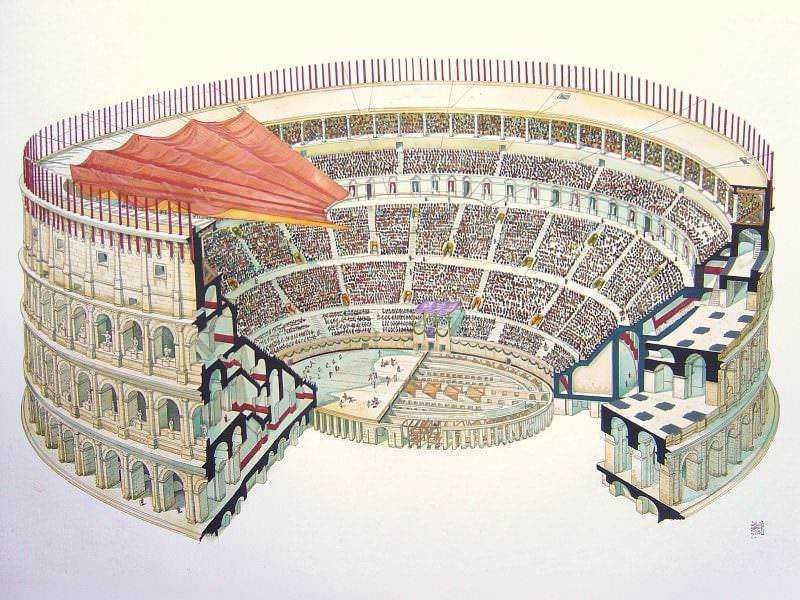 Arena del Colosseo di Roma