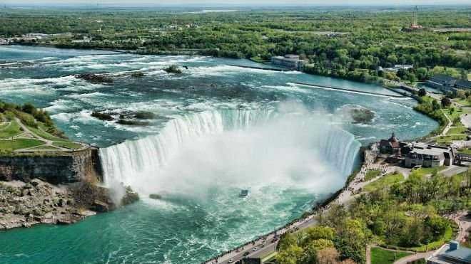 Filenames: cascata del niagara vista aerea.jpg.
