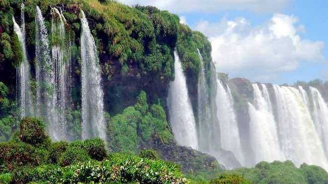 Origine delle cascate tipi nel mondo