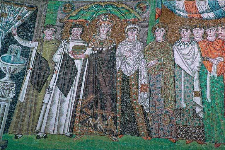 10 Donne famose nel Medioevo, da Eleonora d'Aquitania in poi 3 Teodora, imperatrice bizantina e moglie di Giustiniano