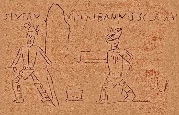 16 invenzioni Antica Roma funzionali 9 graffiti rupestri