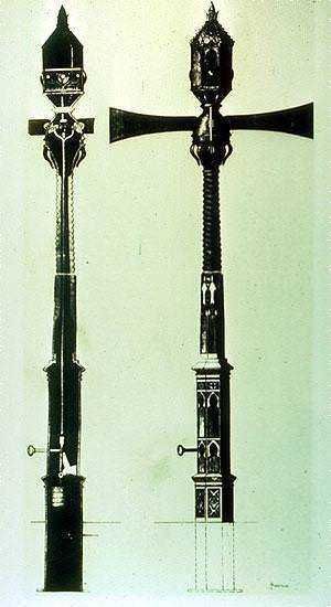 Binocolo ottico antico, strumenti di osservazione storici con design elaborato e dettagli decorativi, usati in passato per l'osservazione a lunga distanza.