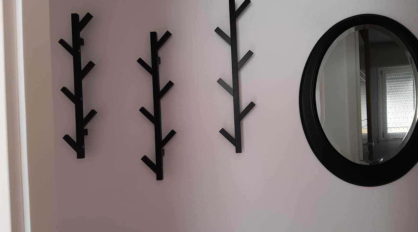 Appendiabiti In Legno Con 10 Ganci 50x29cm - Atmosphera Créateur D'intérieur - Foto 8