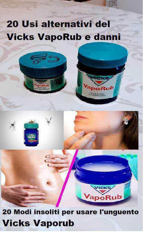 Vicks VapoRub e smagliature