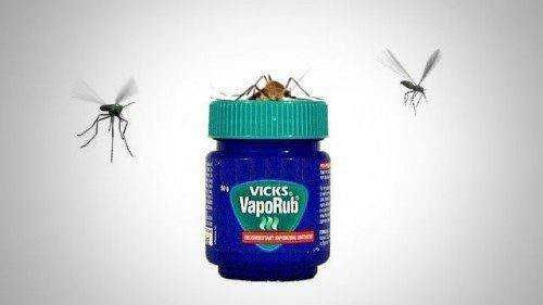 Vicks VapoRub e zanzare