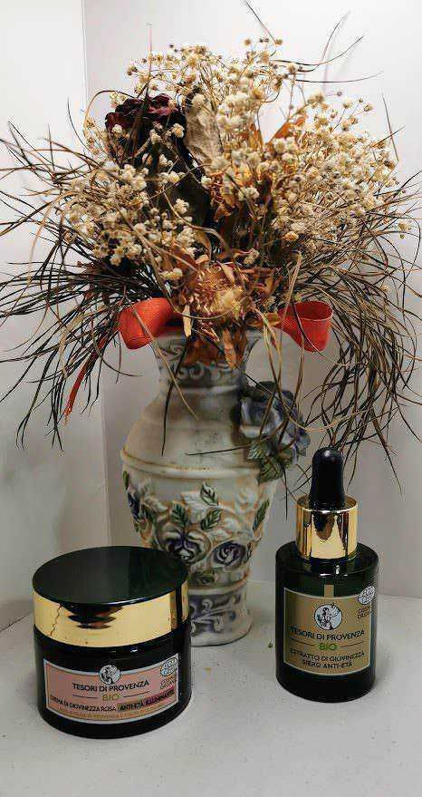 Tesori di Provenza crema viso e siero, mix di bellezza