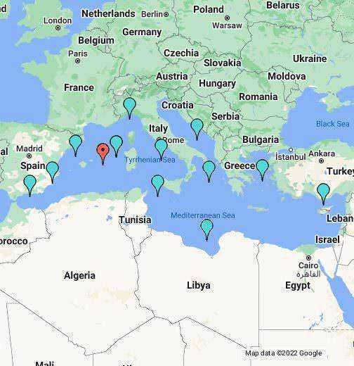 Paesi Mediterranei – europei, levante e nord-africani