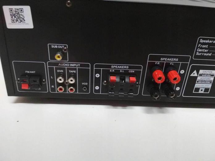 Auna AMP-3800 amplificatore per karaoke