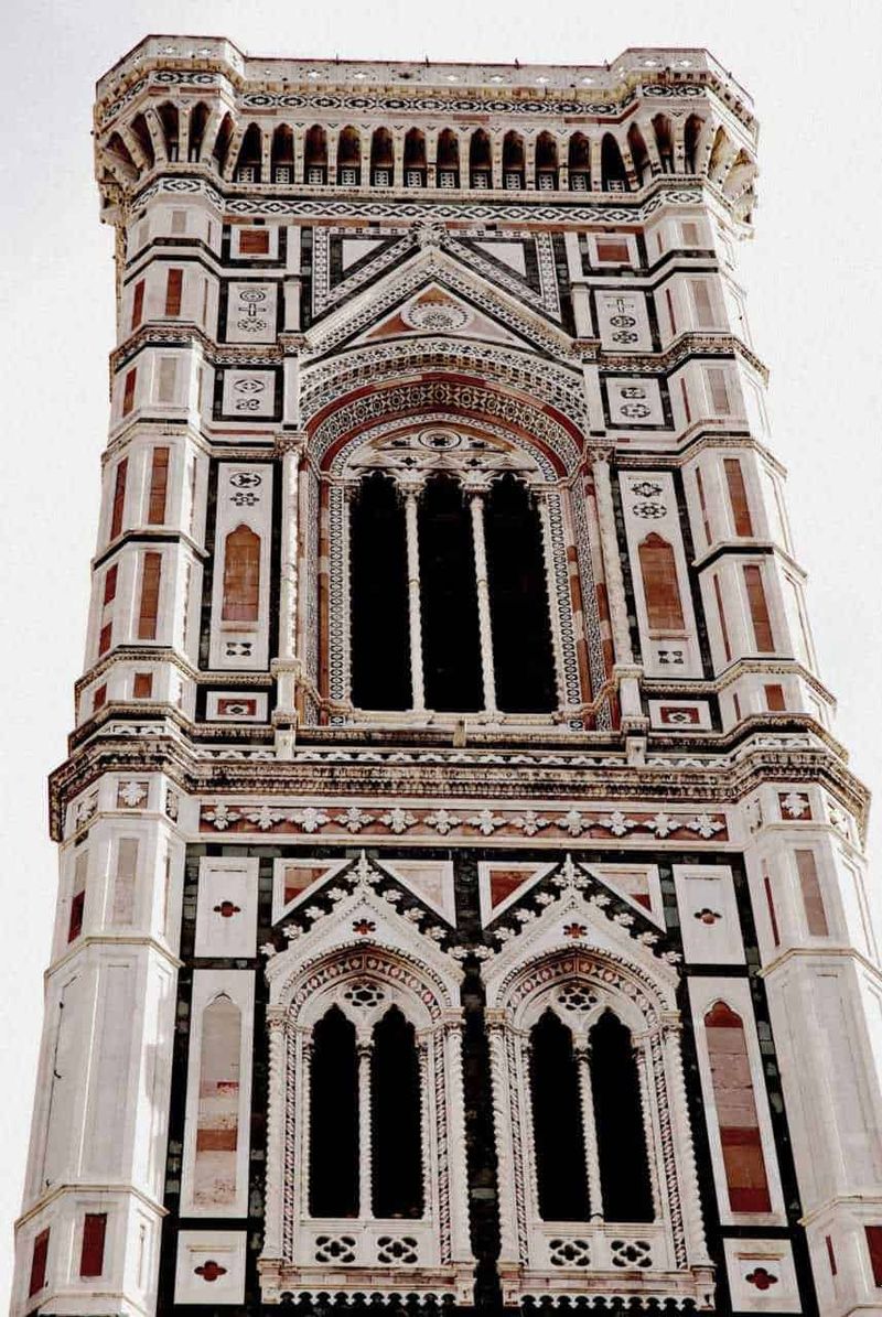 Torre di Giotto Firenze scalini 414 per 84 metri 2 Campanile di giotto a firenze: Torre di Giotto Firenze scalini 414 per 84 metri
