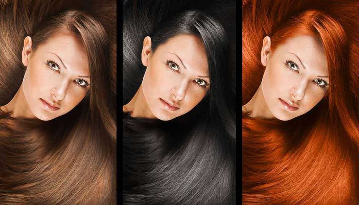 Capelli colorati: ecco come trattarli 2 Capelli femminili di diversi colori e stili, valorizzati con lucentezza e cura; immagine di proprietà di Appunti Sul Blog.