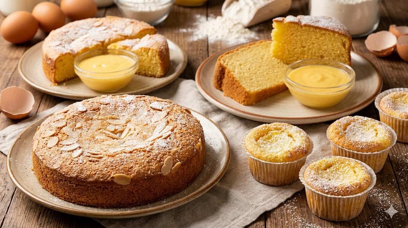 tradizionali torte alle uova