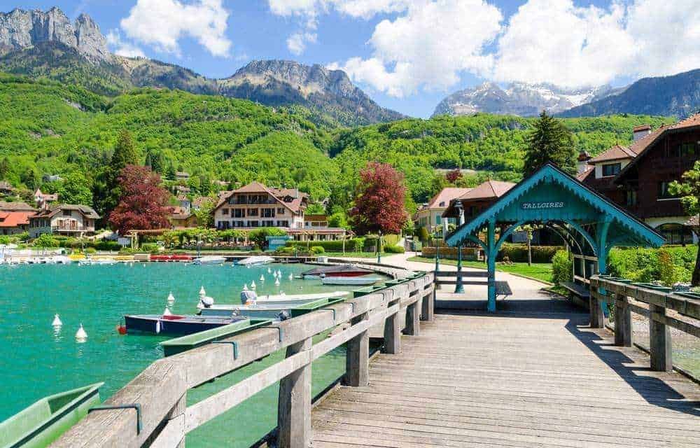8 Città lacustri per vacanze al lago in Europa - Talloires, Francia