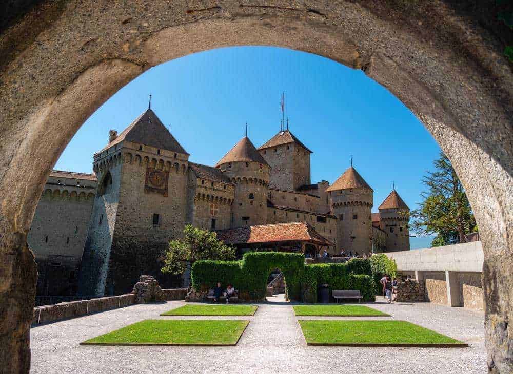 castello medievale di Chillon, Switzerland