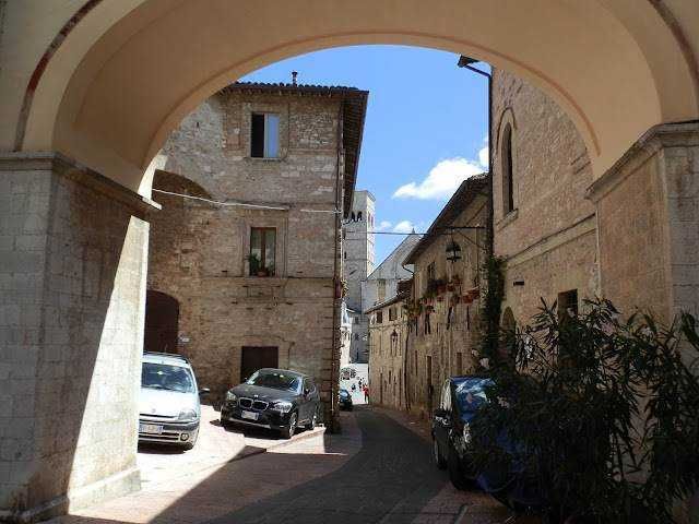 Assisi Rocca Maggiore salita