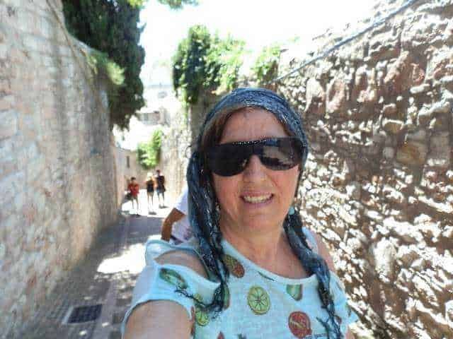 Assisi Rocca Maggiore ritorno a valle