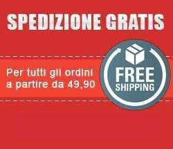 Spedizione gratuita per ordini sopra 49,90 euro, logo di consegna gratuita, servizio di spedizione senza costi aggiuntivi, promozione di spedizione gratuita su Appunti Sul Blog.