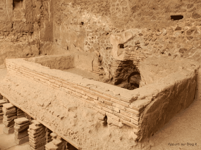 Pompei tour e curiosità di una grande civiltà romana 17 Fornace che conteneva il carbone