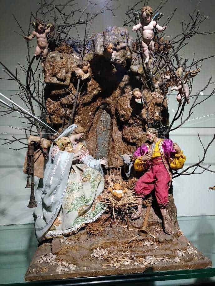 Museo Santuario Pompei, Presepe nel museo di Pompei