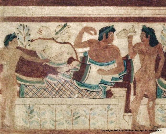 Etruschi vita e morte a Tarquinia in Toscana