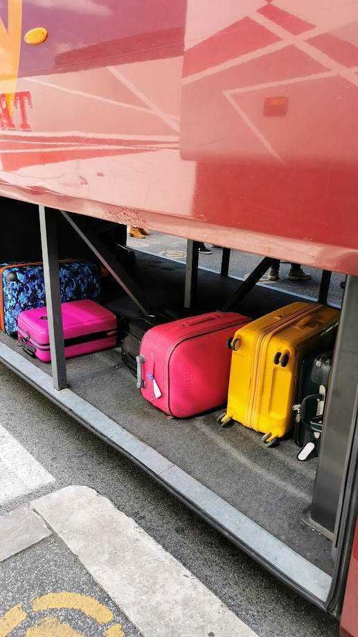 Check in e out meglio usare valigie leggere