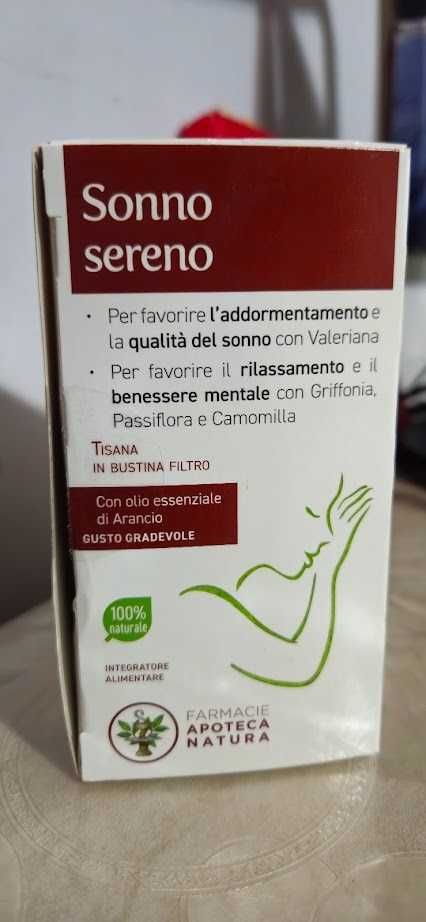 Sonno sereno apoteca natura tisana alle erbe