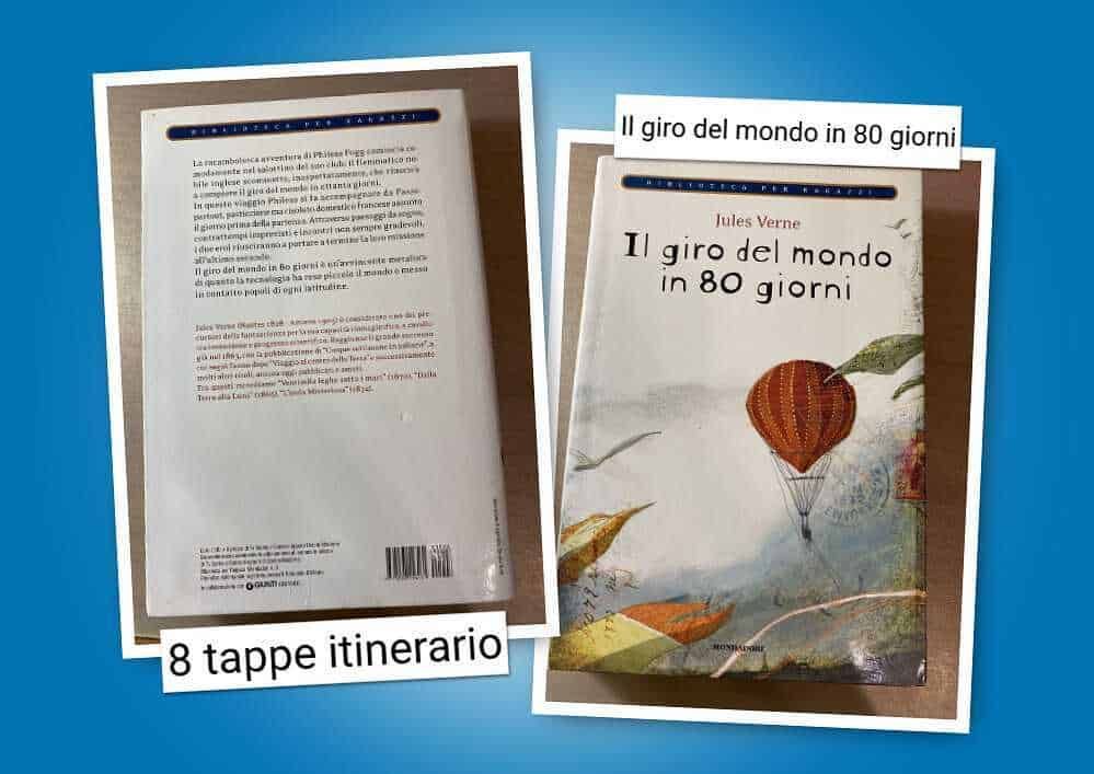 Il giro del mondo in 80 giorni riassunto 8 tappe