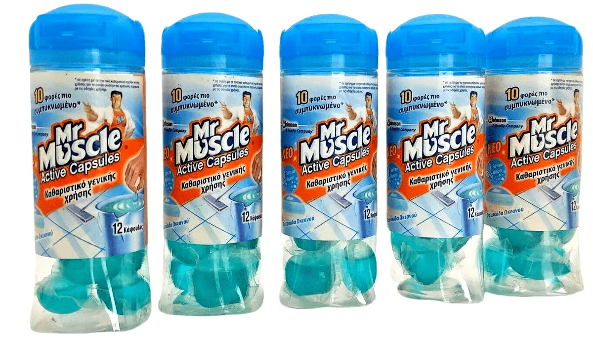 Mr Muscle Active capsules, capsule profumate