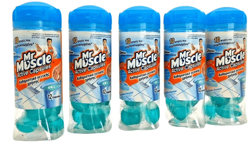Mr Muscle Active capsules, capsule profumate 3 Mr Muscle Active capsules, capsule profumate