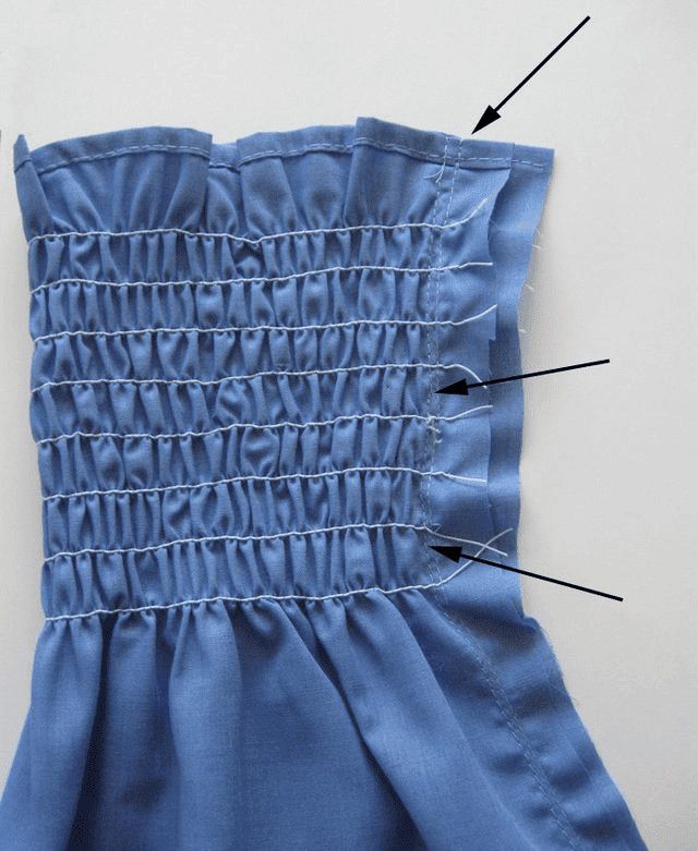 Cos'è il punto smock? 4 tipi da conoscere 4 Filo elastico per punto smock