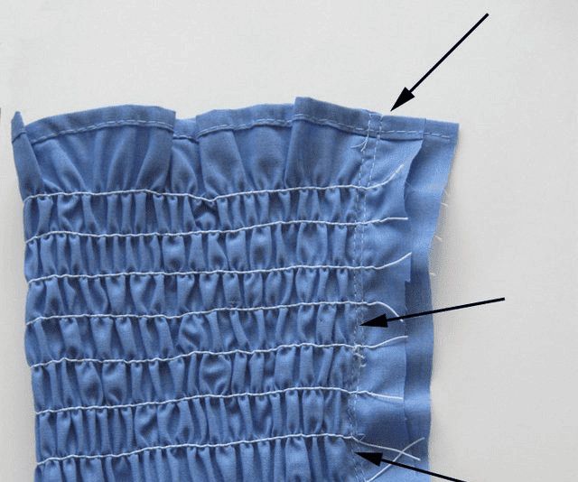 Cos'è il punto smock? 4 tipi da conoscere 6 Punto a nido d'ape