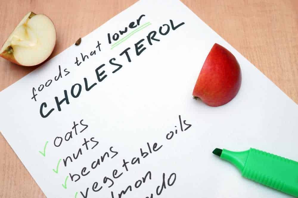 Altezza: Alimenti che abbassano il colesterolo come avena, noci, fagioli, olio di semi, limone, ideale per una dieta sana e naturale.