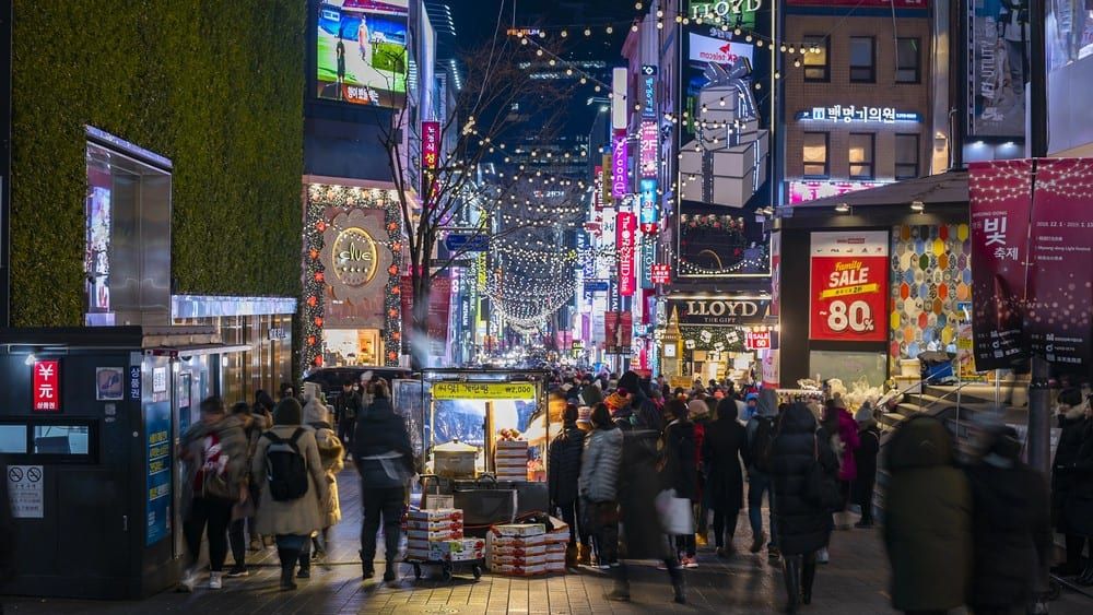 Celebrazione del Natale in Corea del Sud