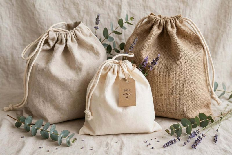 Moda sostenibile: accessori e consigli 3 Sacchetti di tessuto: eleganza, praticità e sostenibilità