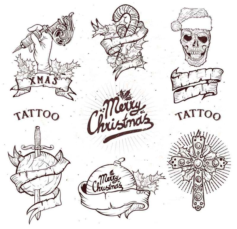 Tatuaggi temporanei di Natale: origine, idee e curiosità 3 Tatuaggi temporanei di Natale: origine, storia e idee per feste e bambini