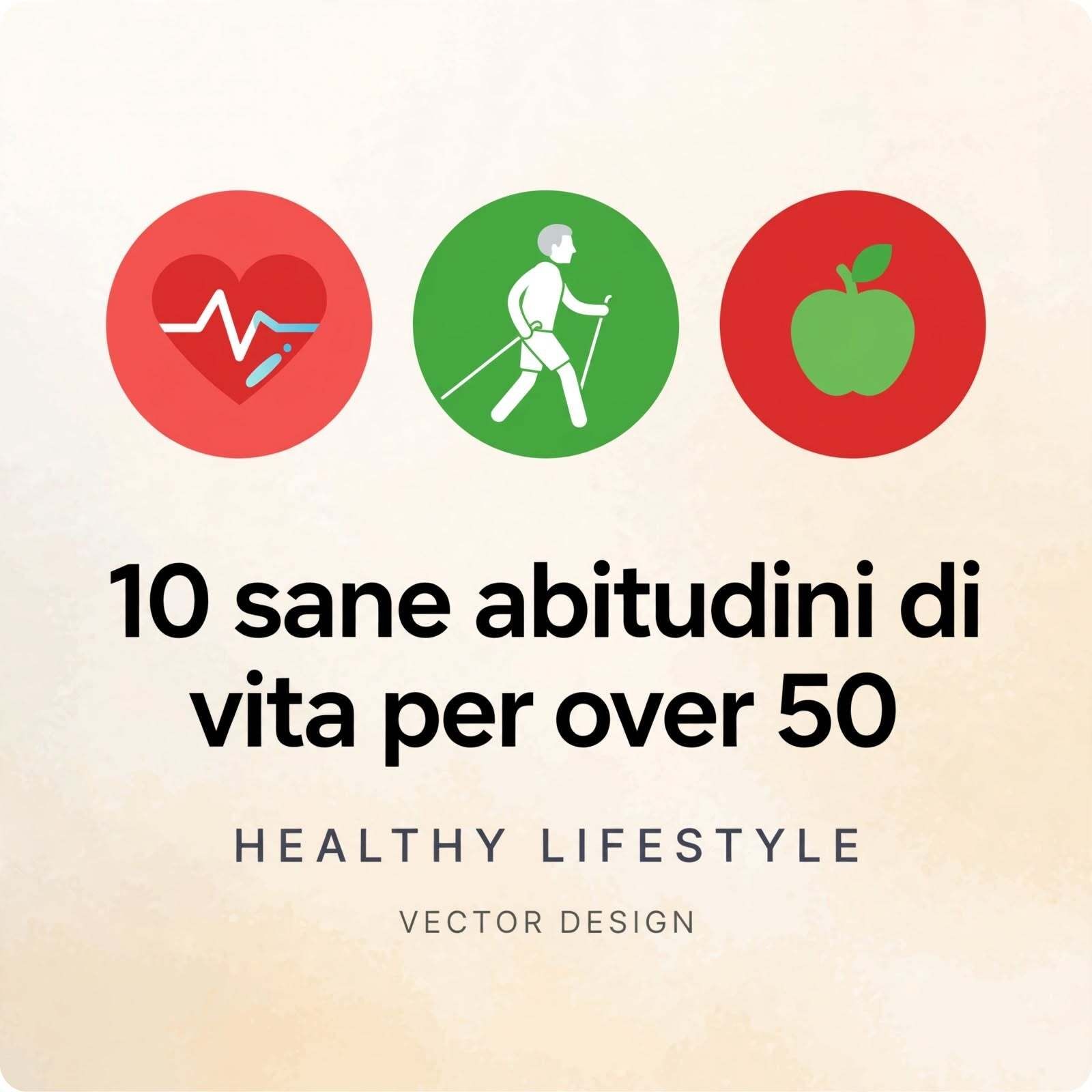 10 sane abitudini di vita per over 50